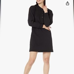 NWT Amazon Essentials Woman’s Knit Henley Sweatshirt Dress